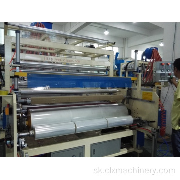 Baliaci stroj na výrobu fólií z plastovej fólie